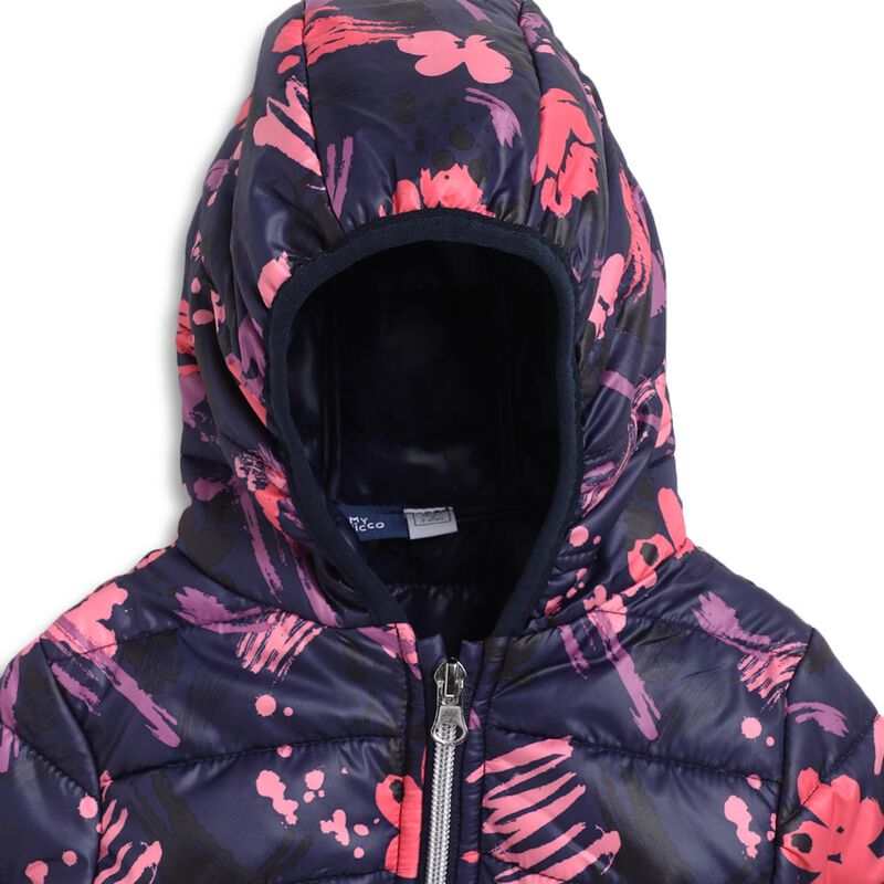 Printed Jacket with Hood image number 2